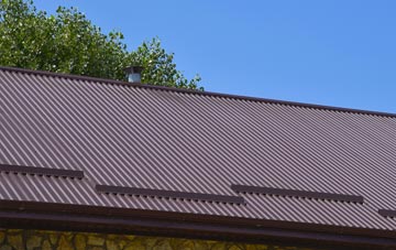 typical Mynyddygarreg corrugated roof uses